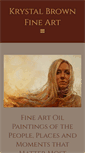 Mobile Screenshot of krystalbrownfineart.com